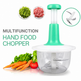1.5L Push Chopper | Hand Press Manual Push Chopper For Kitchen Use | Food Chopper Multipurpose