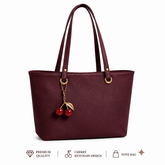 Women’s Tote Bag | Stylish Large Shoulder Handbag | Spacious Purse with Multiple Zipper Pockets